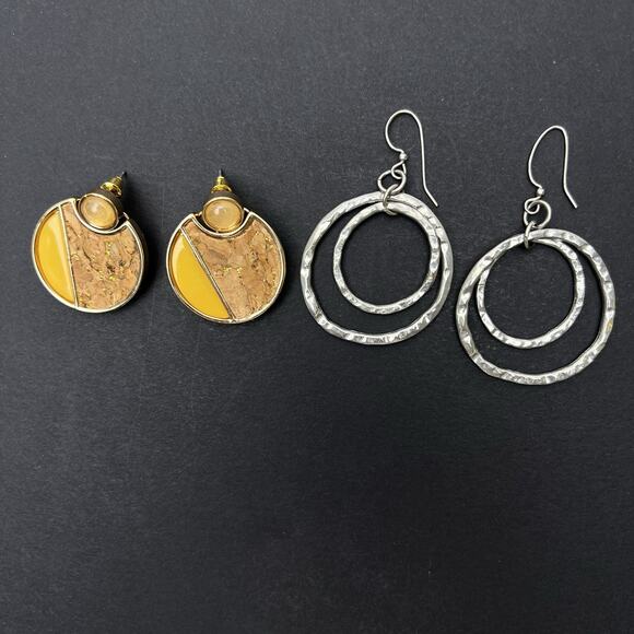 Dangle Fashion Earrings Lot 10 Pierced Drop Classic Stylish Wearable Variety - Picture 5 of 7